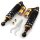 320 mm Black-gold Shock Absorber RFY  eye to eye Pair for Suzuki TU 125 XTU AZ 1999-2000