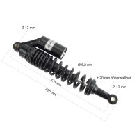 14,75&quot; / 375 mm Motorcycle Shock Absorber Shocks RFY for Model:  Ducati GT 1000 Touring C1 2009-2010