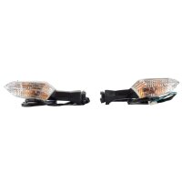 Pair of Turn Signals Clear Lens for model: Kawasaki Z 800 B ABS ZR800AB 2014